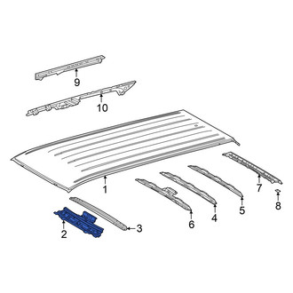 Toyota OE - Front Roof Header Panel