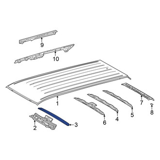 Toyota OE - Front Roof Panel Reinforcement