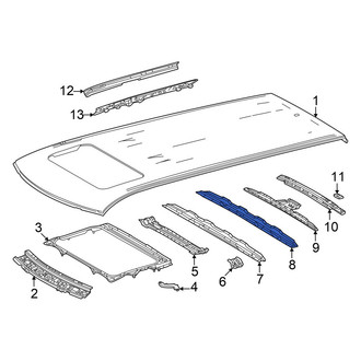 Toyota OE - Center Roof Panel Reinforcement