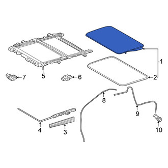 Toyota OE - Sunroof Glass