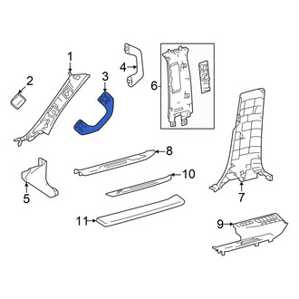 Toyota OE - Front Right Interior Grab Bar