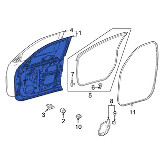 Toyota OE - Front Left Door Shell