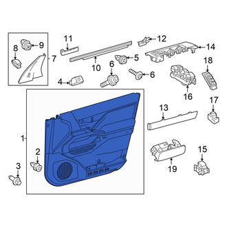 Toyota OE - Rear Left Outer Door Outer Panel