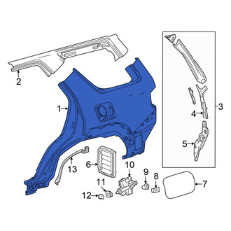 Toyota OE - Rear Left Quarter Panel