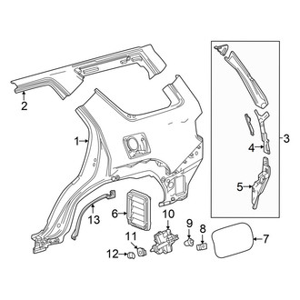 Toyota OE - Quarter Panel & Components