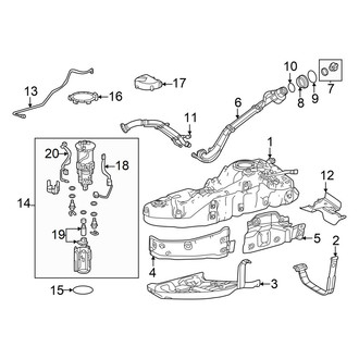 Toyota OE - Fuel System Components