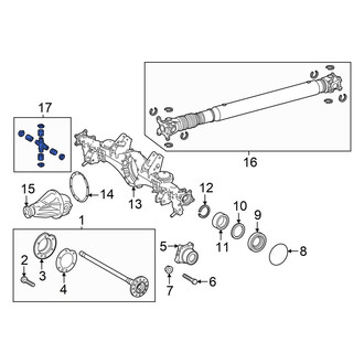 Toyota OE - Rear Forward Universal Joint