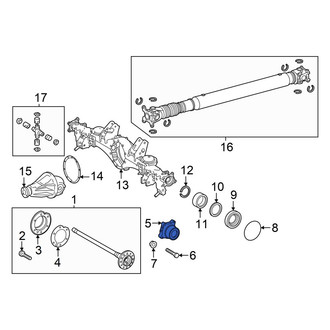 Toyota OE - Rear Right Wheel Bearing and Hub Assembly