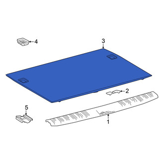 Toyota OE - Rear Floor Cover Panel