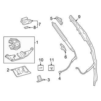 Toyota OE - Lift Gate - Lock & Hardware