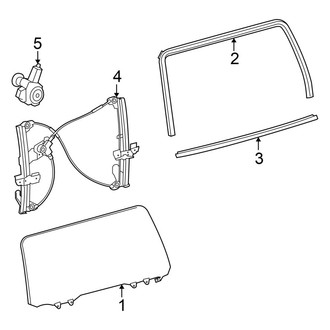 Toyota OE - Lift Gate - Glass & Hardware