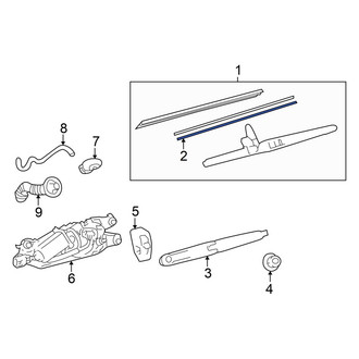Toyota OE - Rear Wiper Blade