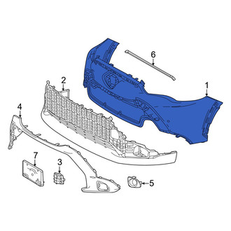 Toyota OE - Front Lower Bumper Cover