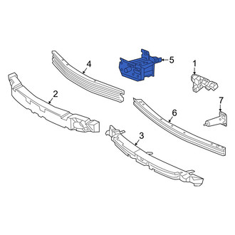 Toyota OE - Front Right Bumper Impact Bar Bracket