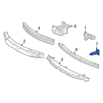 Toyota OE - Front Right Bumper Cover Reinforcement Bracket