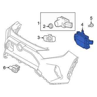 Toyota OE - Front Cruise Control Distance Sensor