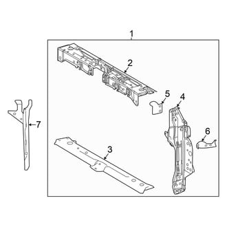 Toyota OE - Radiator Support