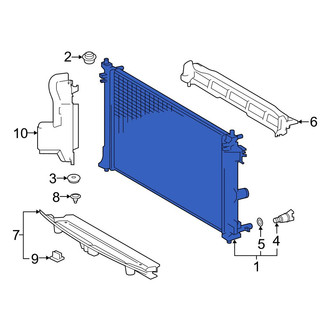 Toyota OE - Radiator