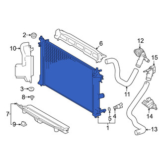 Toyota OE - Radiator