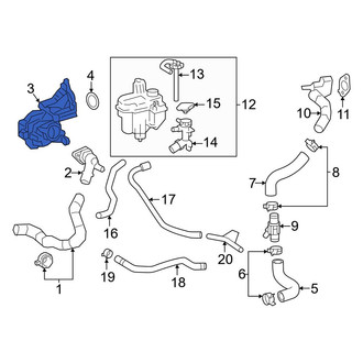 Toyota OE - Engine Water Pump