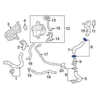 Toyota OE - Radiator Hose Clamp