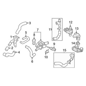 Toyota OE - Cooling - Hoses & Pipes