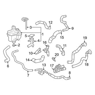 Toyota OE - Cooling - Hoses & Pipes