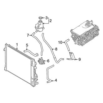 Toyota OE - Cooling - Radiator & Components (Inverter Cooling)