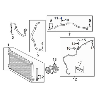 Toyota OE - A/C Service Valve Cap