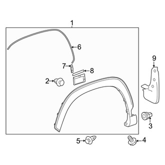 Toyota OE - Fender - Exterior Trim
