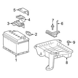 Toyota OE - Electrical - Battery (12 Volt)
