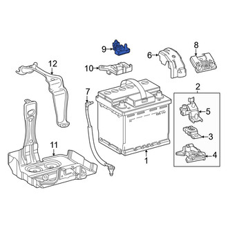 Toyota OE - Battery Cable Terminal End