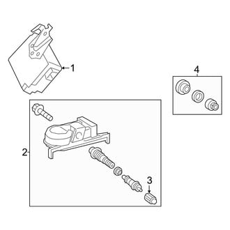 Toyota OE - Electrical - Tire Pressure Monitor Components