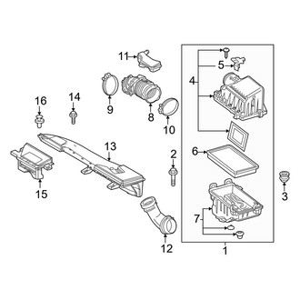 Toyota OE - Engine / Transaxle - Air Intake