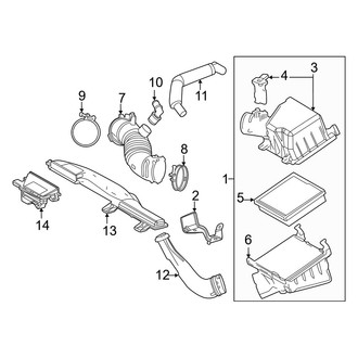 Toyota OE - Air Filter Housing