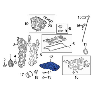 Toyota OE - Engine Oil Pan