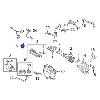 Toyota OE - Exhaust Gas Recirculation (EGR) Valve Gasket