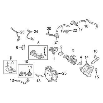 Toyota OE - Emission System - Emission Components