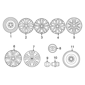 Toyota OE - Wheels
