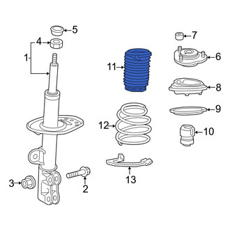 Toyota OE - Front Suspension Strut Bellows