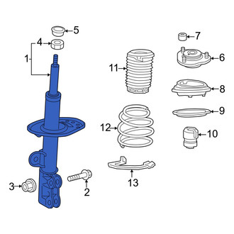 Toyota OE - Front Right Suspension Strut