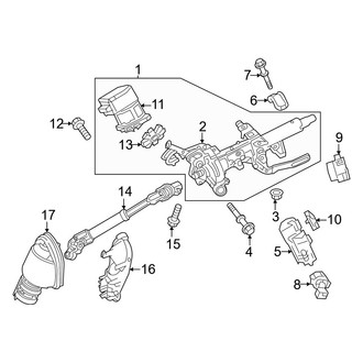 Toyota OE - Steering Column Assembly