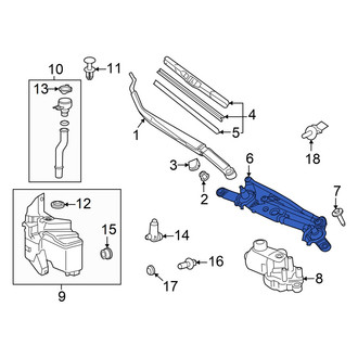 Toyota OE - Wiper Linkage