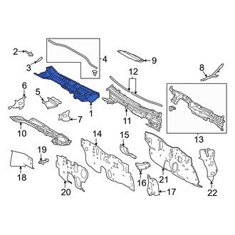Toyota OE - Front Cowl Cover