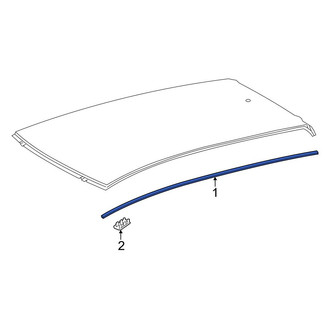 Toyota OE - Left Roof Drip Molding