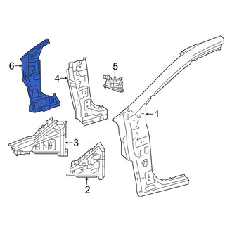 Toyota OE - Left Lower Inner Body A-Pillar