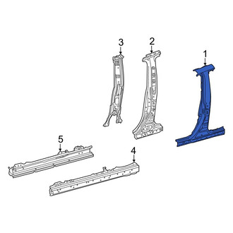 Toyota OE - Left Body B-Pillar and Rocker Panel