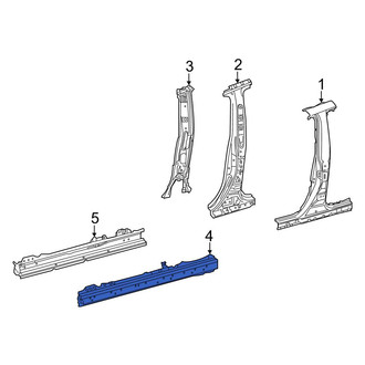 Toyota OE - Right Rocker Panel Reinforcement