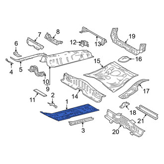 Toyota OE - Front Left Forward Floor Pan