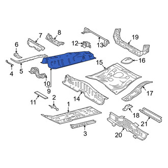 Toyota OE - Front Rearward Floor Pan